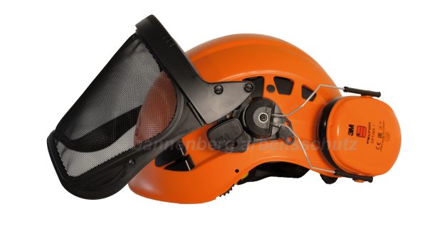 Petzl Forst-Helmkombination orange