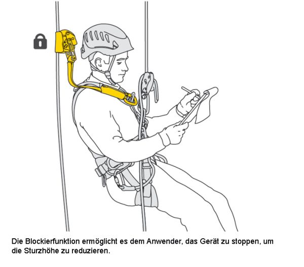 Petzl® ASAP® LOOK Auffanggerät Arbeitsschutz für Höhenarbeit