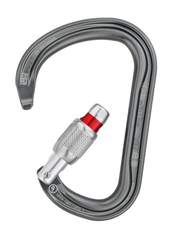 Petzl® Aluminiumkarabiner Arbeitsschutz für Höhenarbeit