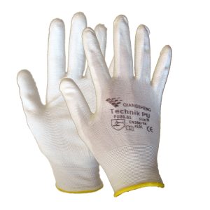 Technik PU 5-24 Arbeitshandschuh weiß – PU-beschichtet & feinfühlig