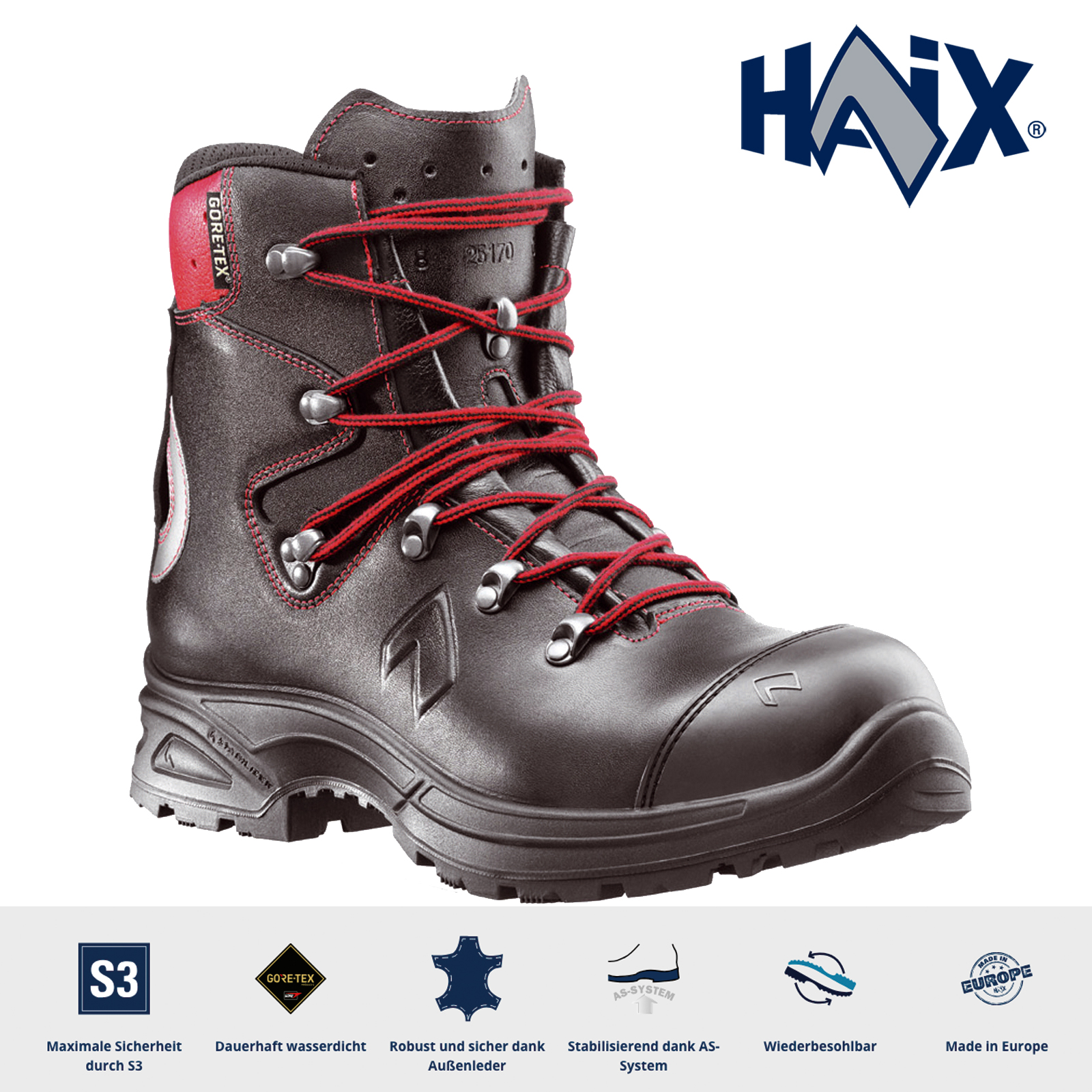 HAIX® Airpower XR3 S7 Sicherheitsschuh wasserdicht