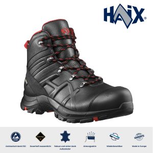 Haix® BLACK EAGLE® Safety 54 Mid S7 – Leder Sicherheitsschuhe