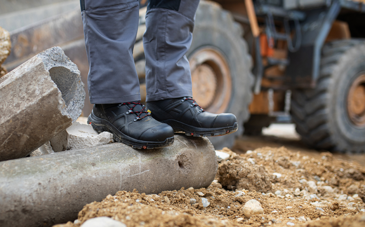 Haix® BLACK EAGLE® Safety 54 Mid S7 – Leder Sicherheitsschuhe – Bild 2