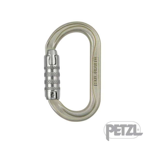 Petzl Stahlkarabiner OXAN Triact-Lock
