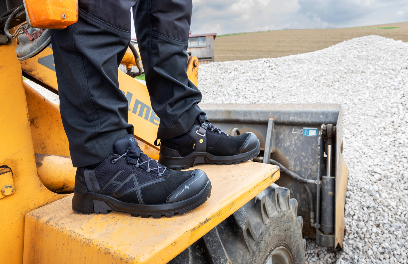 Haix® CONNEXIS Safety+ GTX low S7S black-black – Sicherheitsschuh – Bild 4