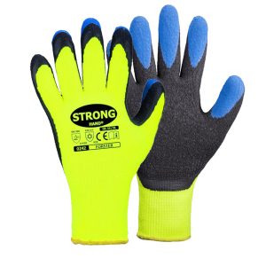 Winterhandschuh FORSTER – Kälteschutz bis –30 °C gelb/schwarz