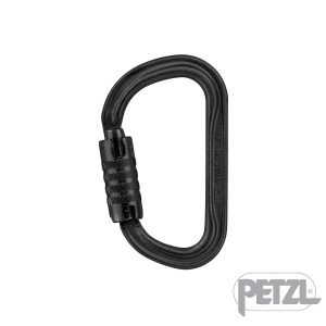 Petzl Stahlkarabiner VULCAN Triact-Lock schwarz