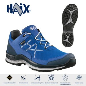 Haix® Black Eagle Adventure 3.0 GTX low azure-silver