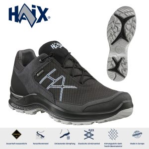 Haix® Damen Black Eagle Adventure 3.0 GTX Ws low onyx-midnight