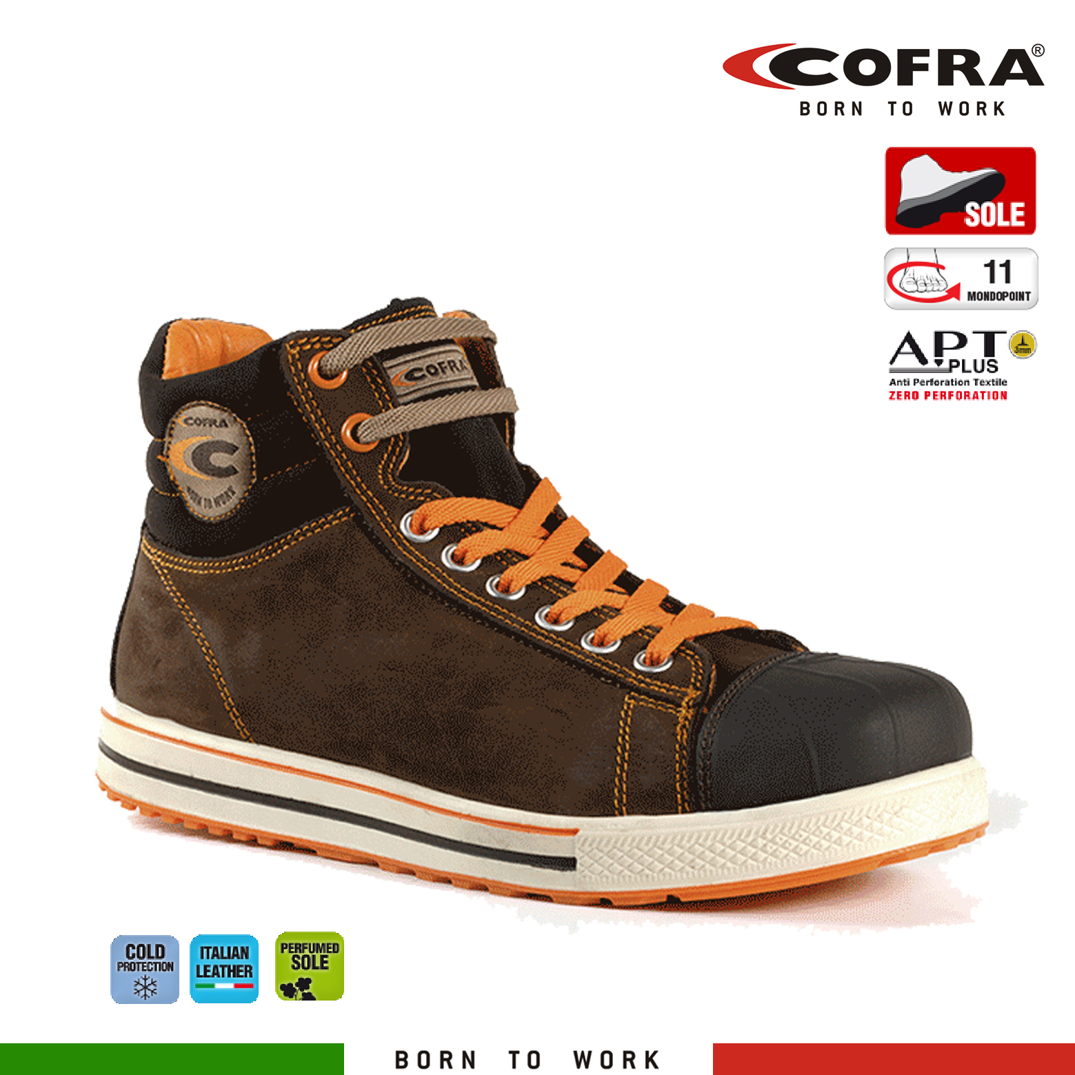 Cofra Sicherheitsschuh CONFERENCE S3S CI SC FO SR