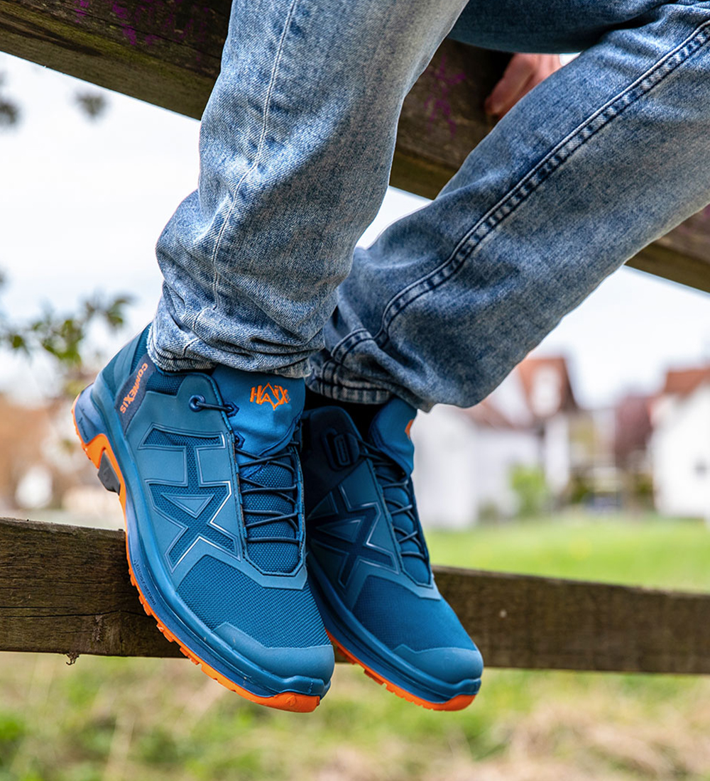 Haix® CONNEXIS Go 2.0 GTX low/blue-orange – Bild 2