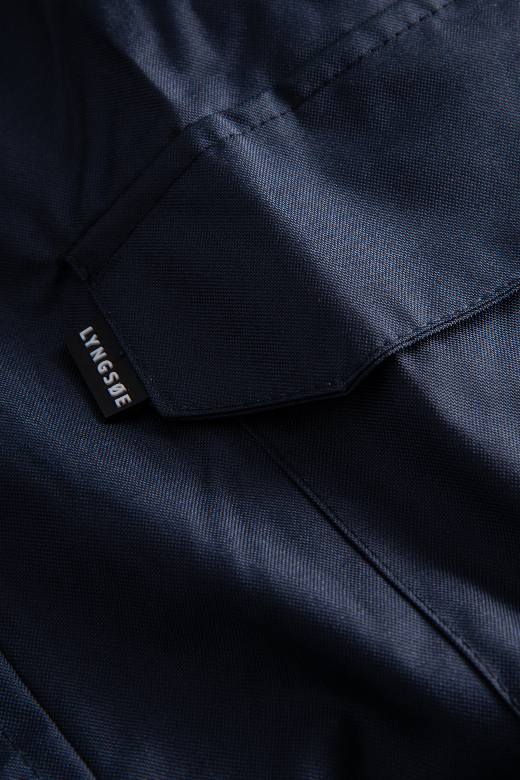 Leichte, atmungsaktive Regenjacke FOX 6048 navy – Bild 5