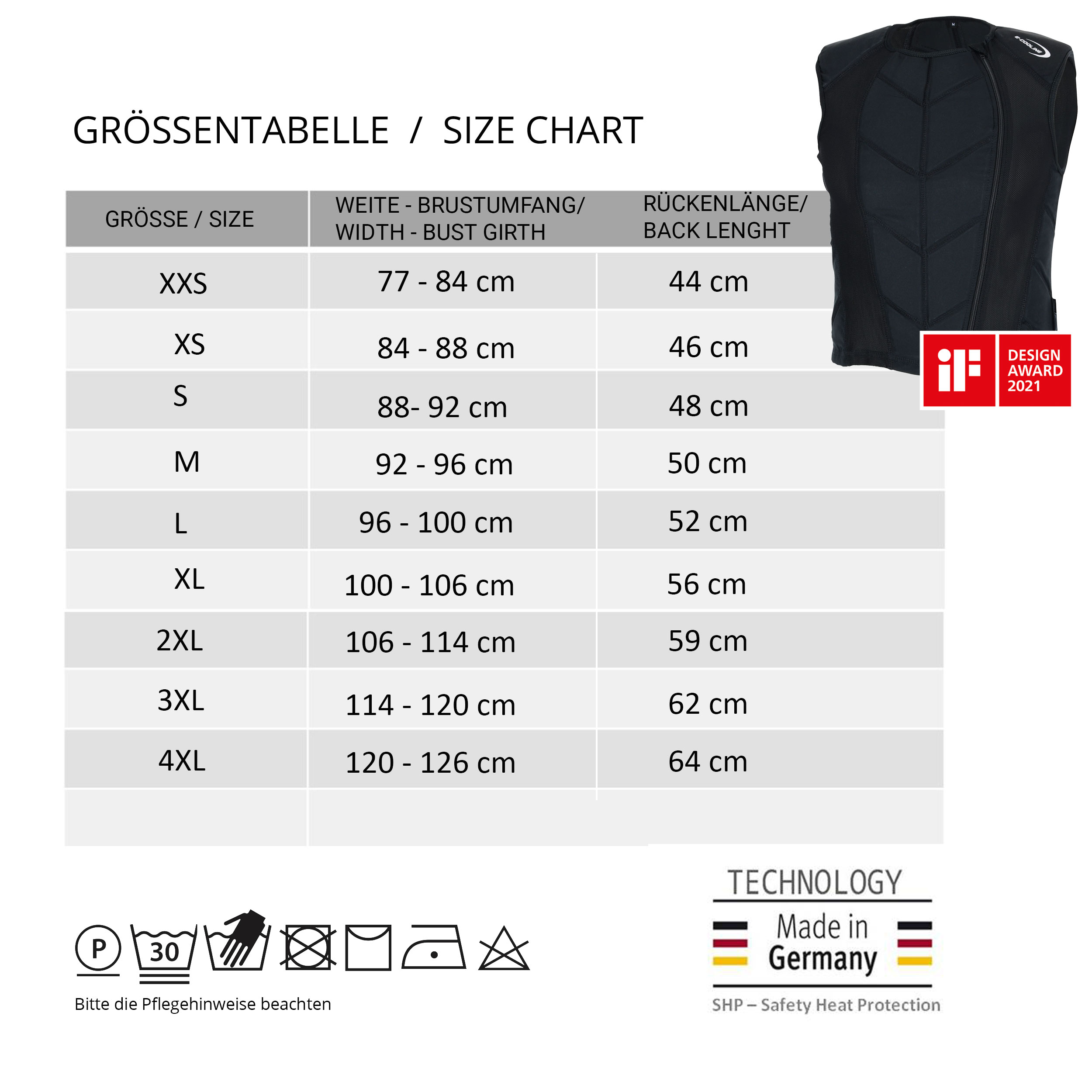 E.COOLINE Powercool SX3 RaceWeste – Kühlweste für Sport & Arbeit – Bild 4