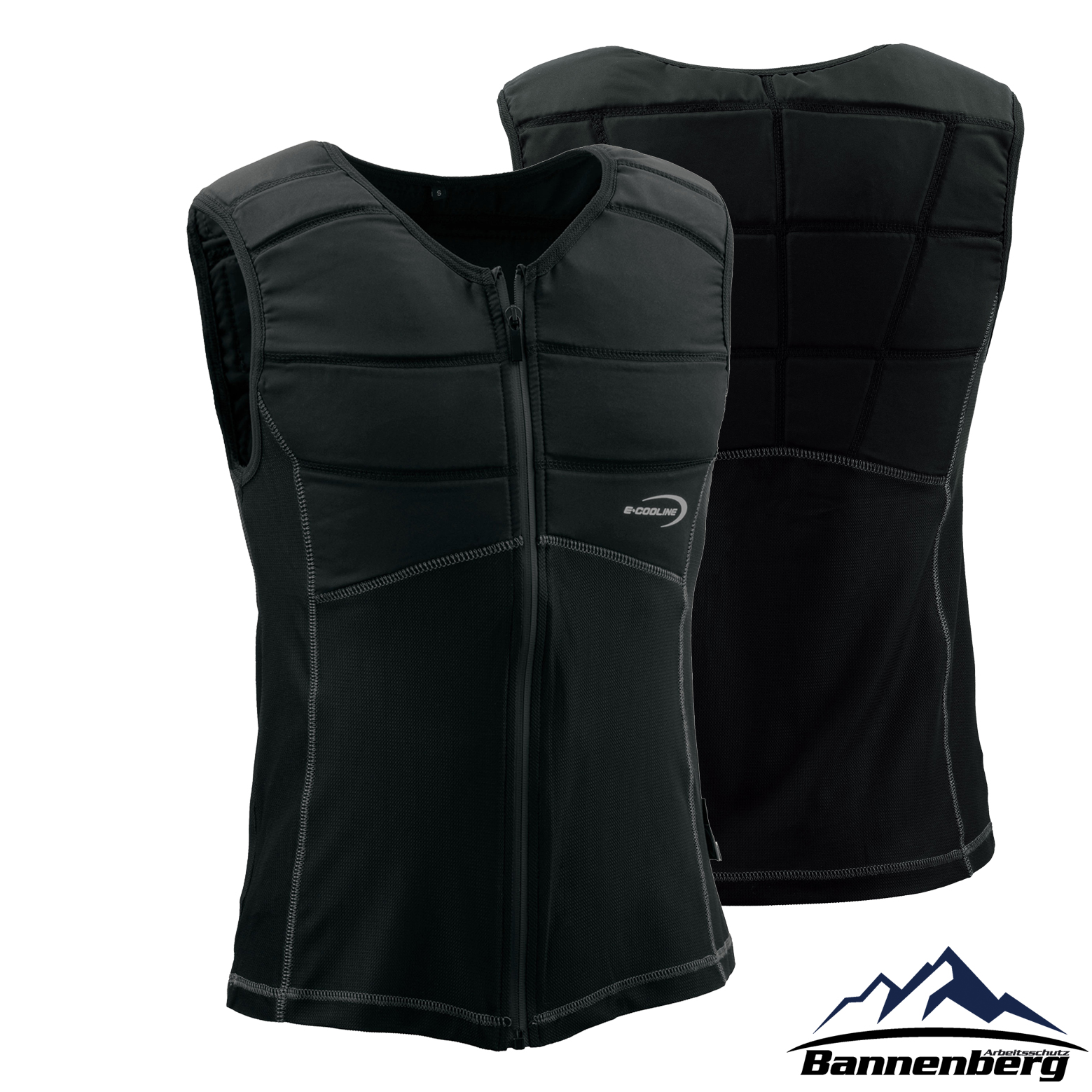 E.COOLINE Powercool SX3 Shirtweste – Kühlweste für Arbeit & Sommer