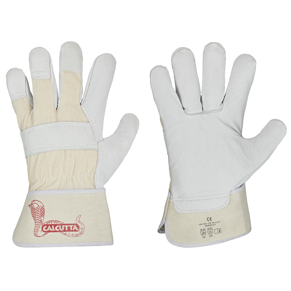 CUT CALCUTTA STRONGHAND® Handschuhe – Schnittschutz Level C aus Rindvollleder