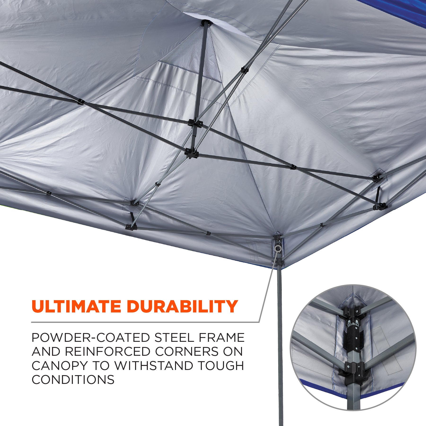 SHAX 6002 Pop-Up-Zelt 3x3 m blau | Profi Faltpavillon wasserdicht UV50+ – Bild 8