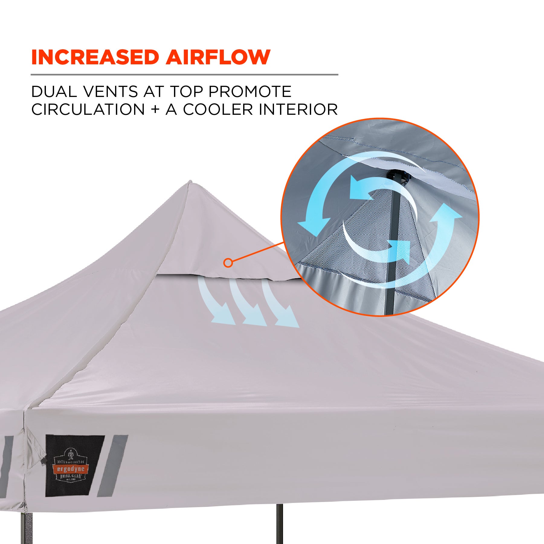 SHAX 6002 Pop-Up-Zelt 3x3 m weiss | Profi Faltpavillon wasserdicht UV50+ – Bild 2