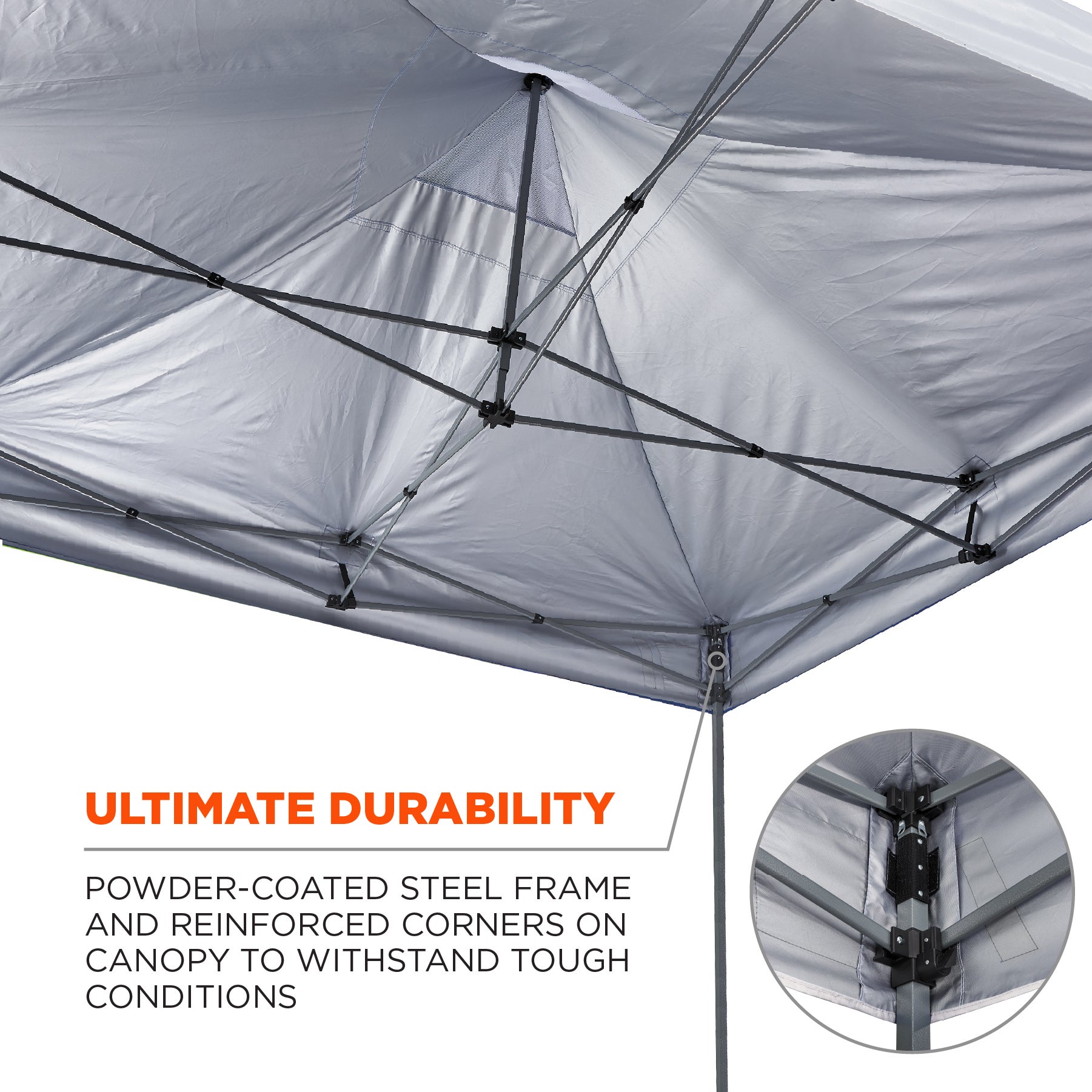 SHAX 6002 Pop-Up-Zelt 3x3 m weiss | Profi Faltpavillon wasserdicht UV50+ – Bild 8