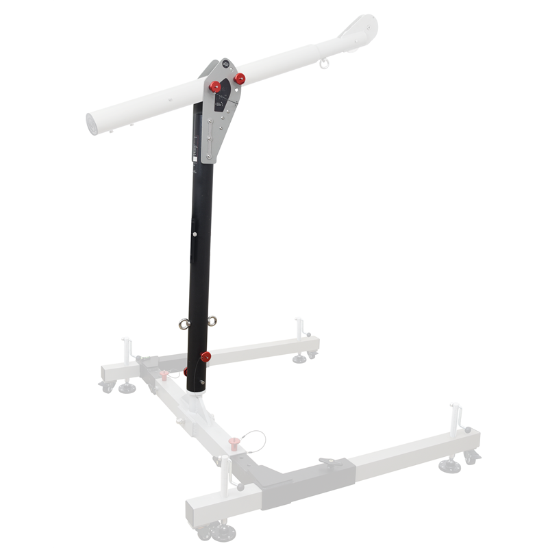 EasySafeWay 1 Davit Mast 1370 mm | Mobiles Davit System Aluminium 16 kg